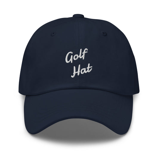 Golf Dad Hat — Low-Profile Cotton Golf Cap