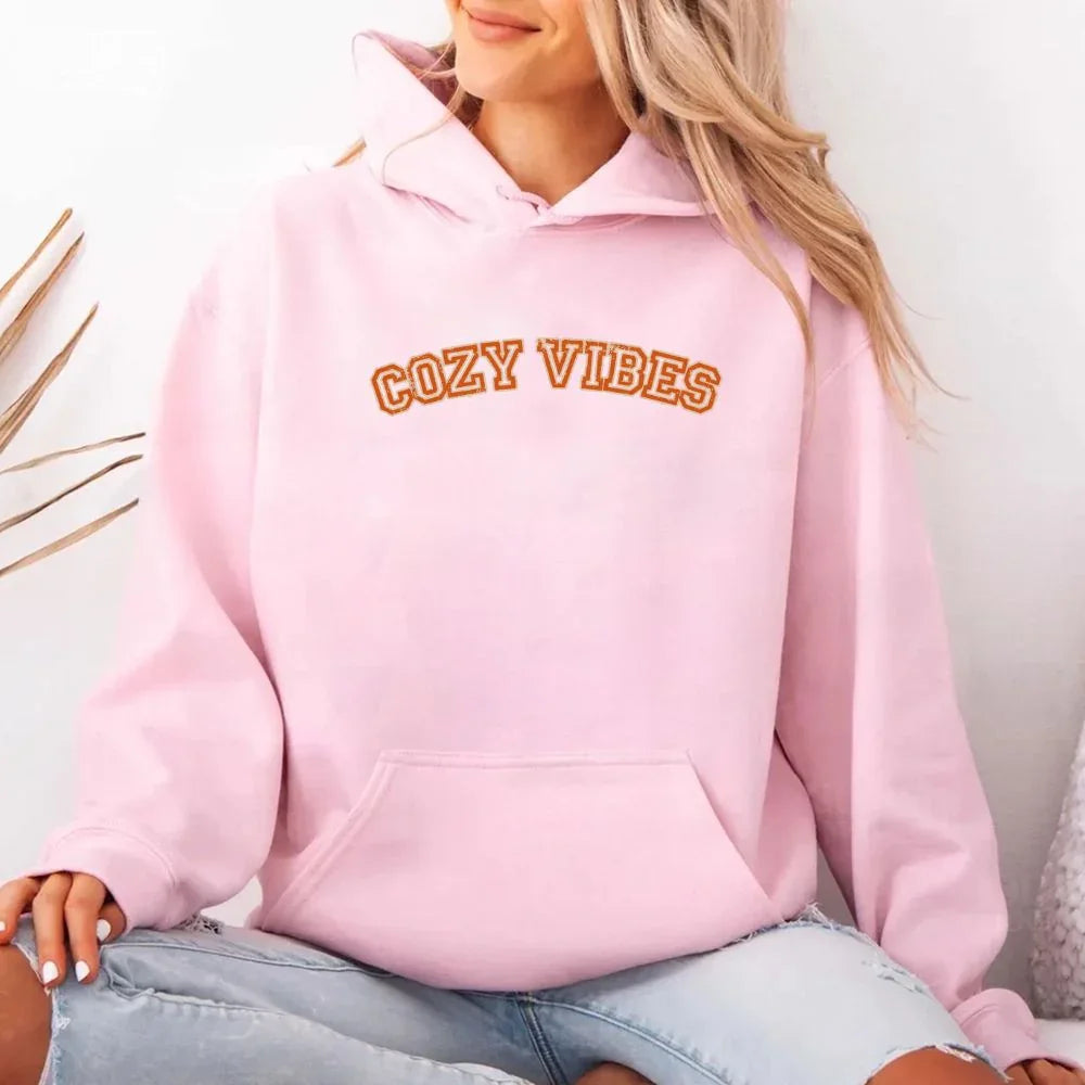 Cozy Vibes Fall Hoodie