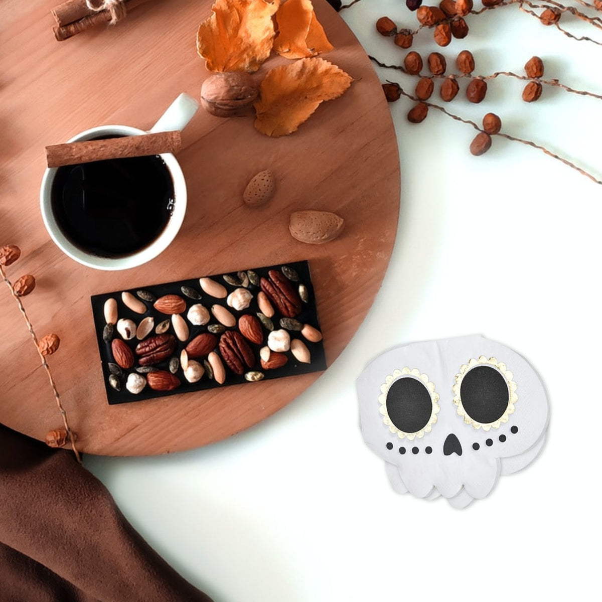 Skull Napkins