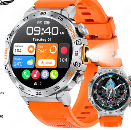 Smartwatch With Heart Rate Blood Pressure Bluetooth Calling And Customization