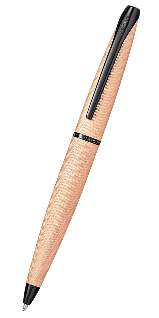 ATX® Brushed Rose Gold Ballpoint Pen
