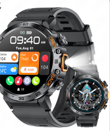 Smartwatch With Heart Rate Blood Pressure Bluetooth Calling And Customization