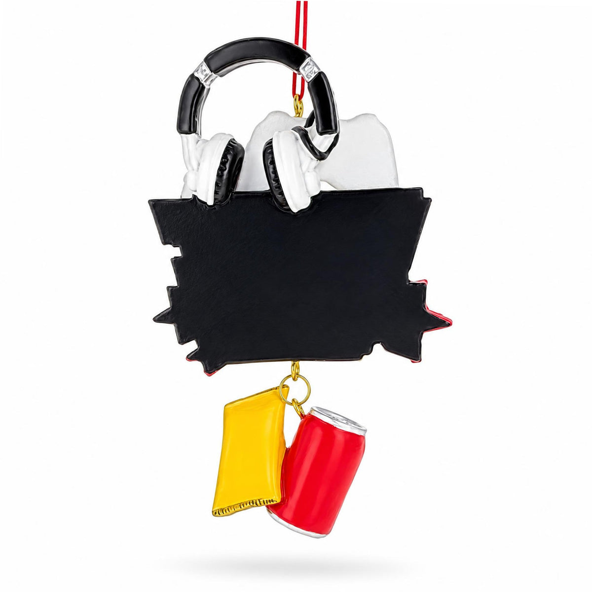 Gamer Controller Headphones Resin Christmas Ornament