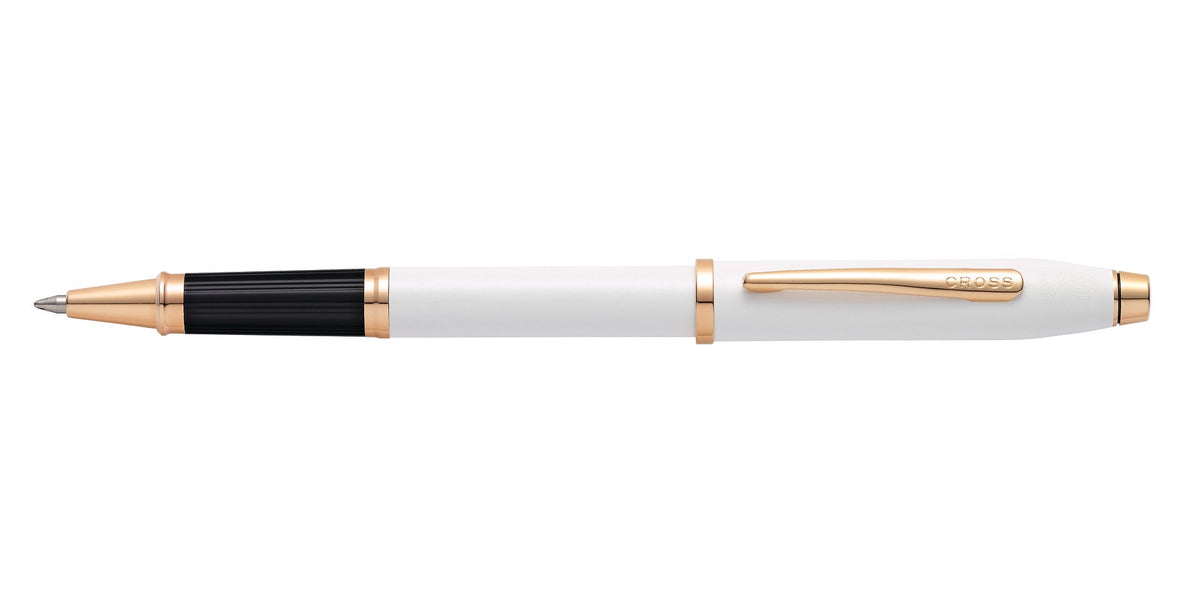 Century® II Pearlescent White Lacquer Rollerball Pen