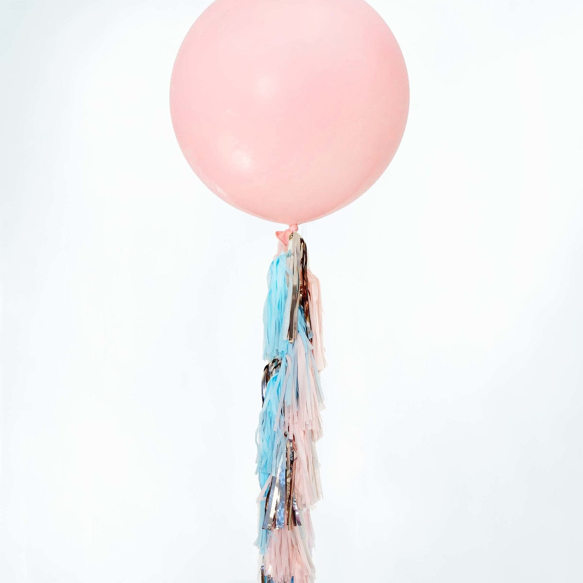 Pastel and Rose Gold Tassel Tail