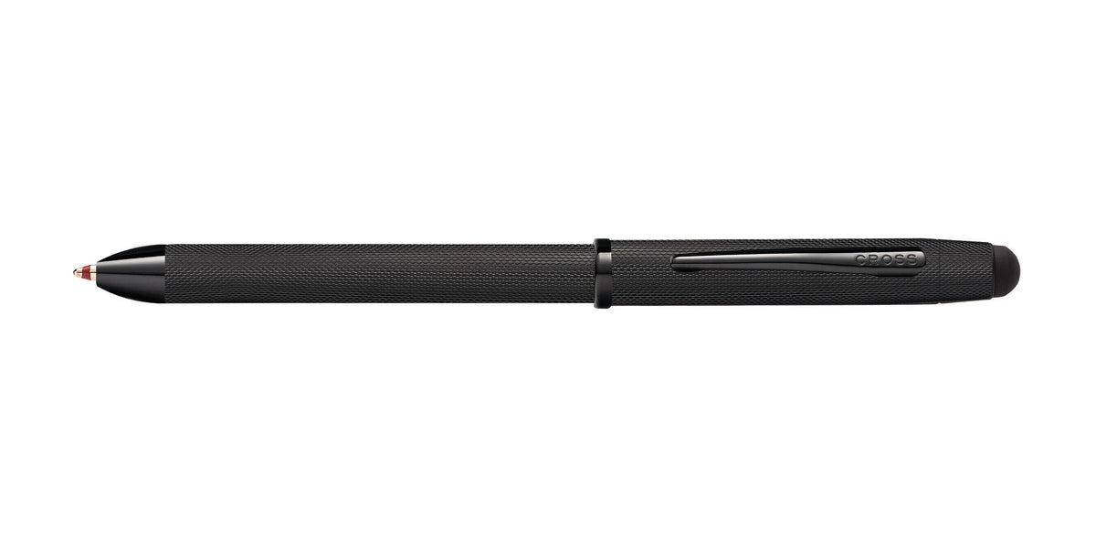 Tech3+™ Brushed Black PVD Multifunction Pen