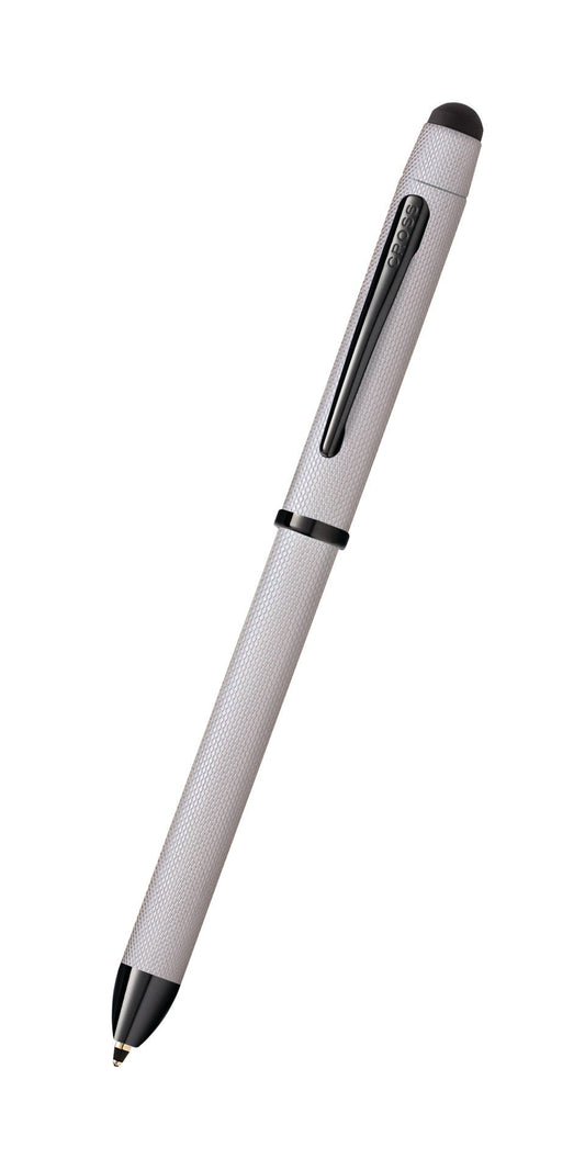 Tech3+™ Brushed Chrome PVD Multifunction Pen