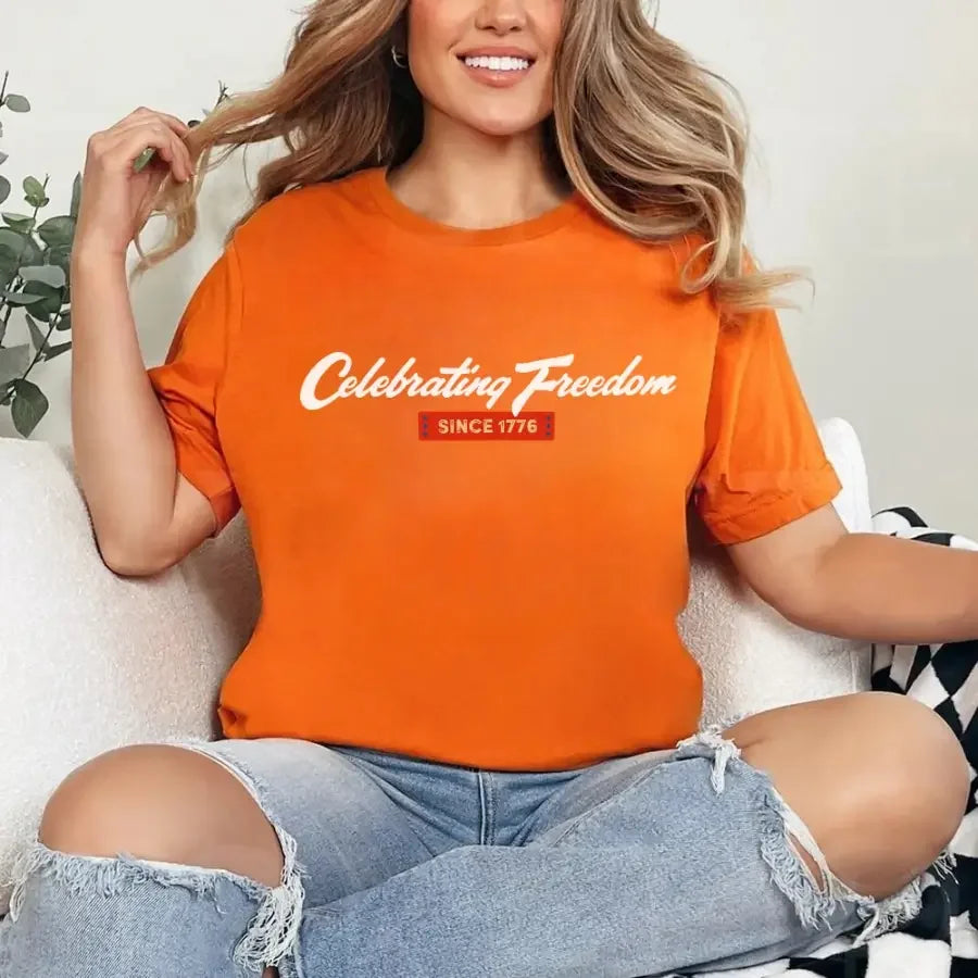 4th of July T-Shirt – Celebrating Freedom Since 1776 Patriotic Tee