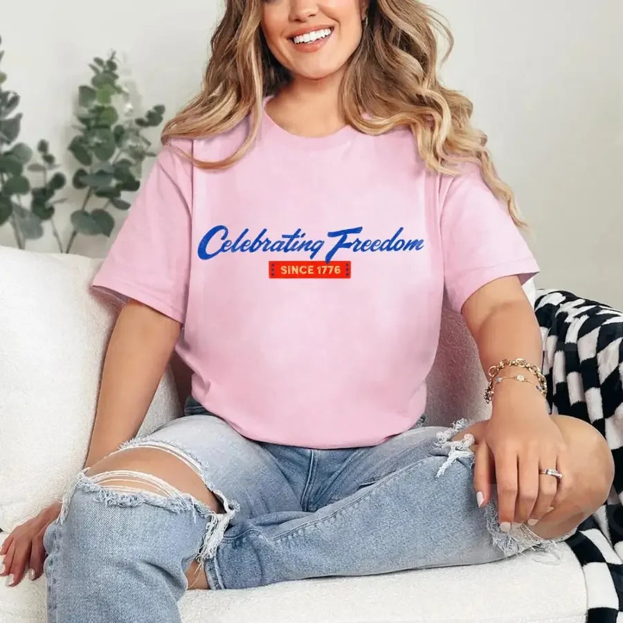 4th of July T-Shirt – Celebrating Freedom Since 1776 Patriotic Tee