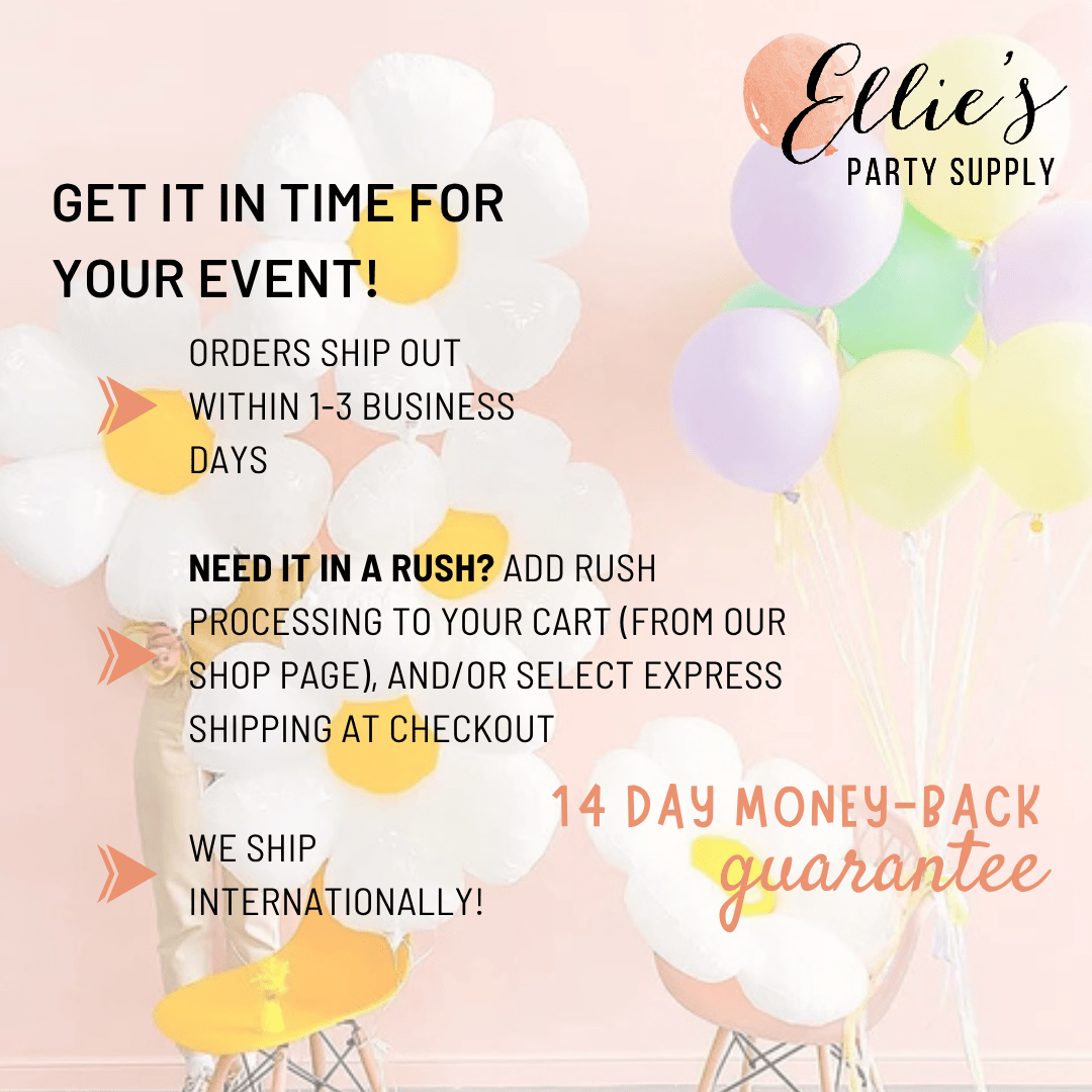 Pastel Blue Starburst Balloon