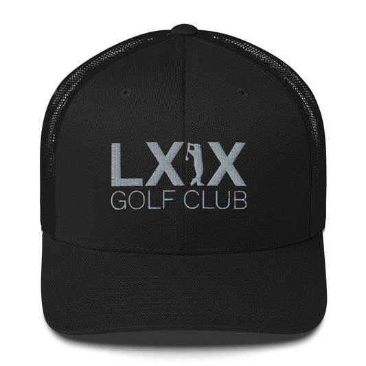 Swinger Logo Trucker Hat — Mesh-Back Snapback Cap (Gray Logo)
