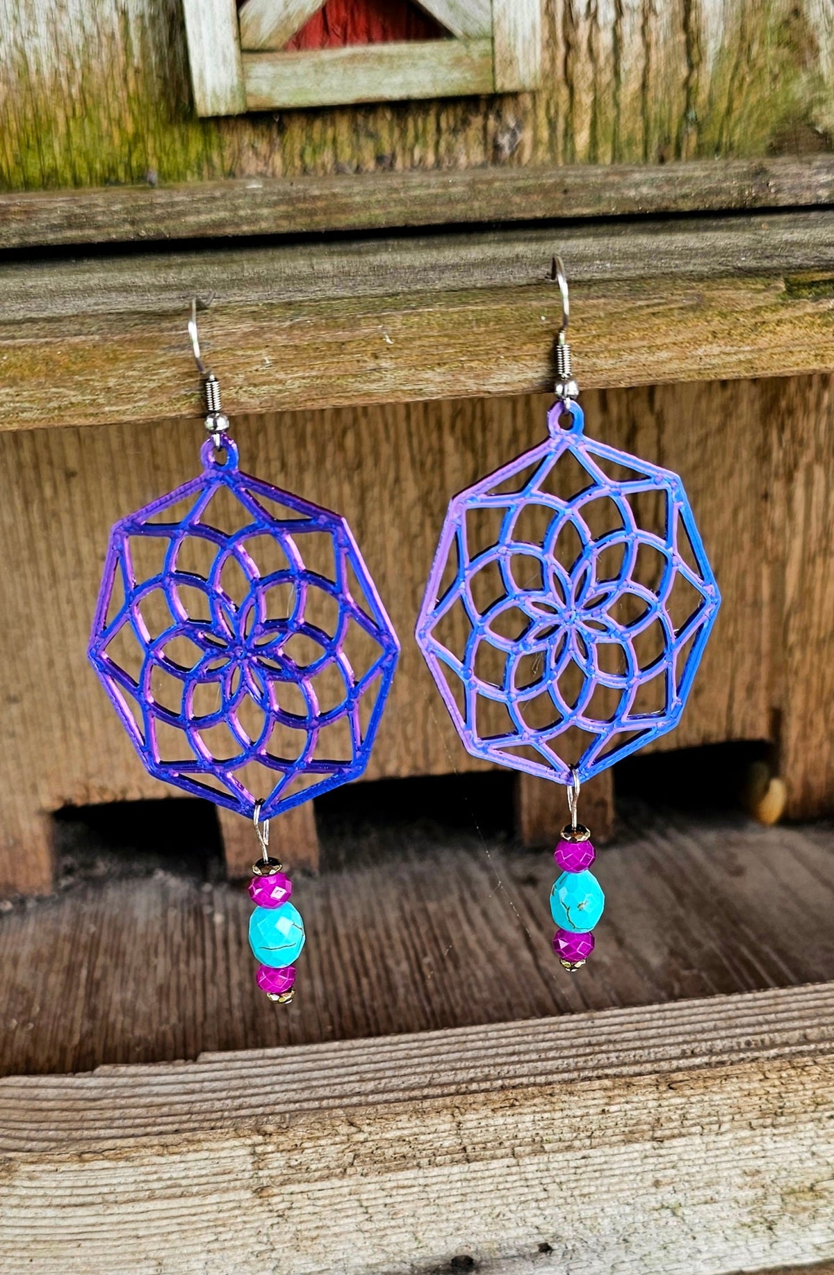 3D Print Boho Earrings Made in America