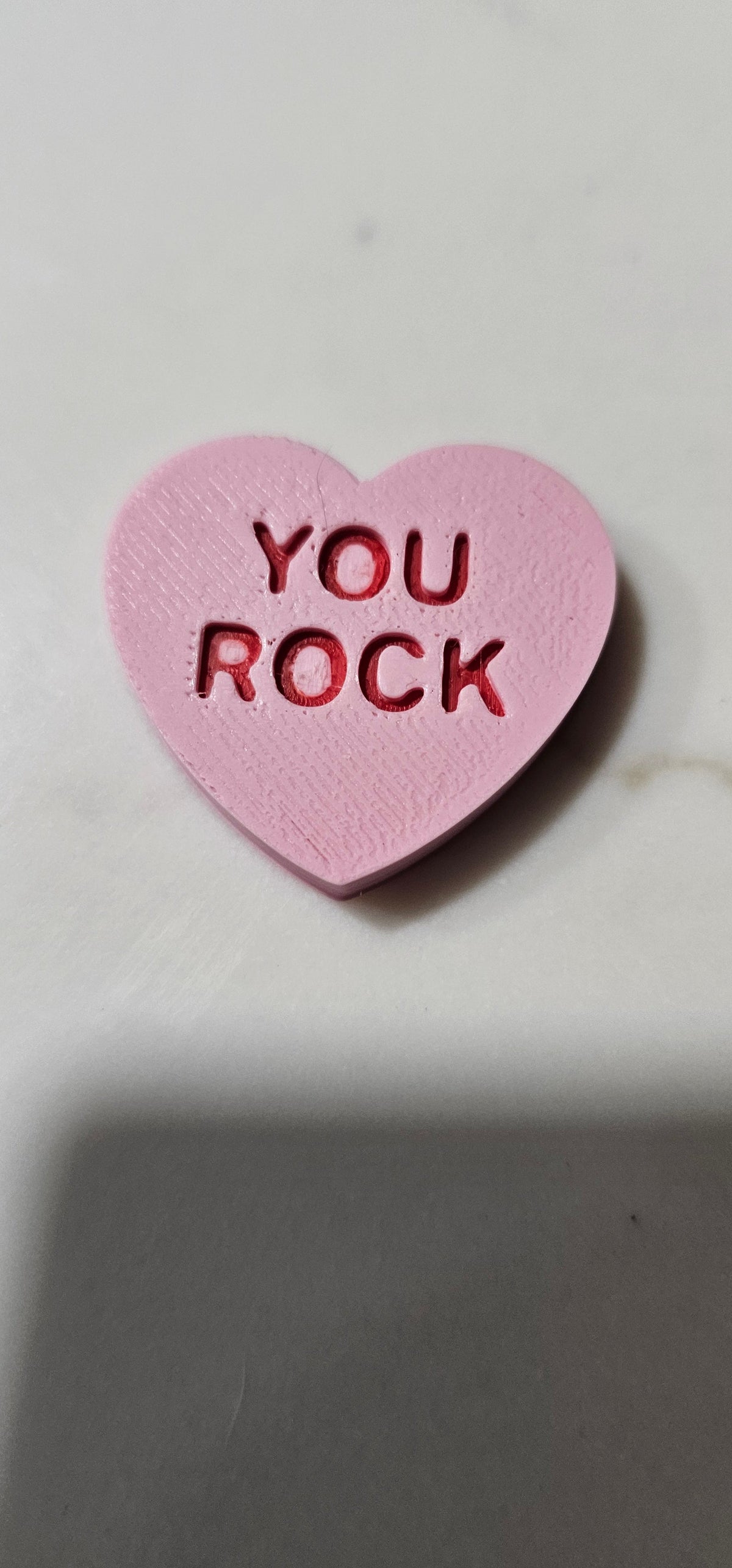 3d Printed Candy Conversation Heart Pins or Earrings Made in America
