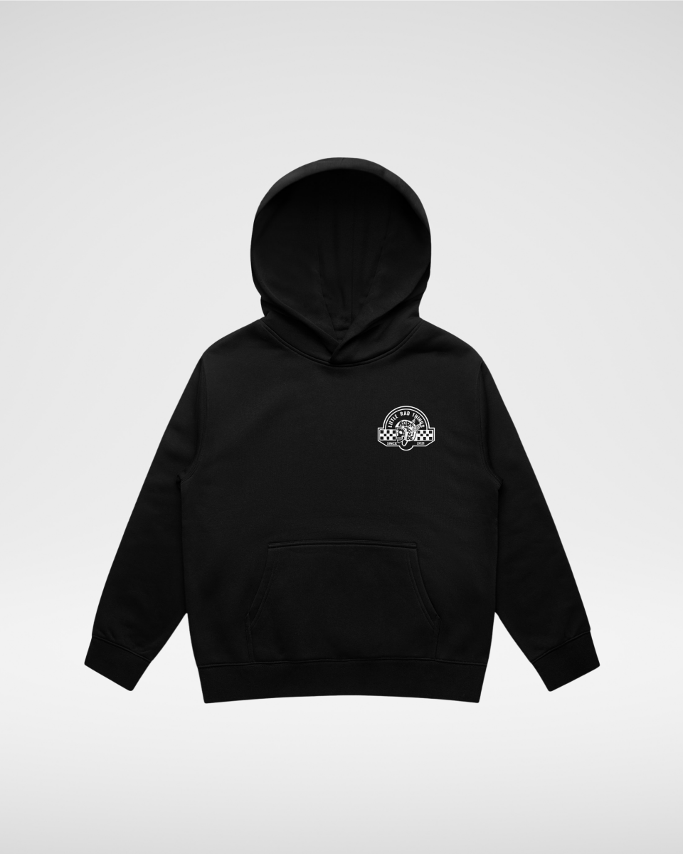 THE TIL DEATH HOODIE - RECYCLED BLACK