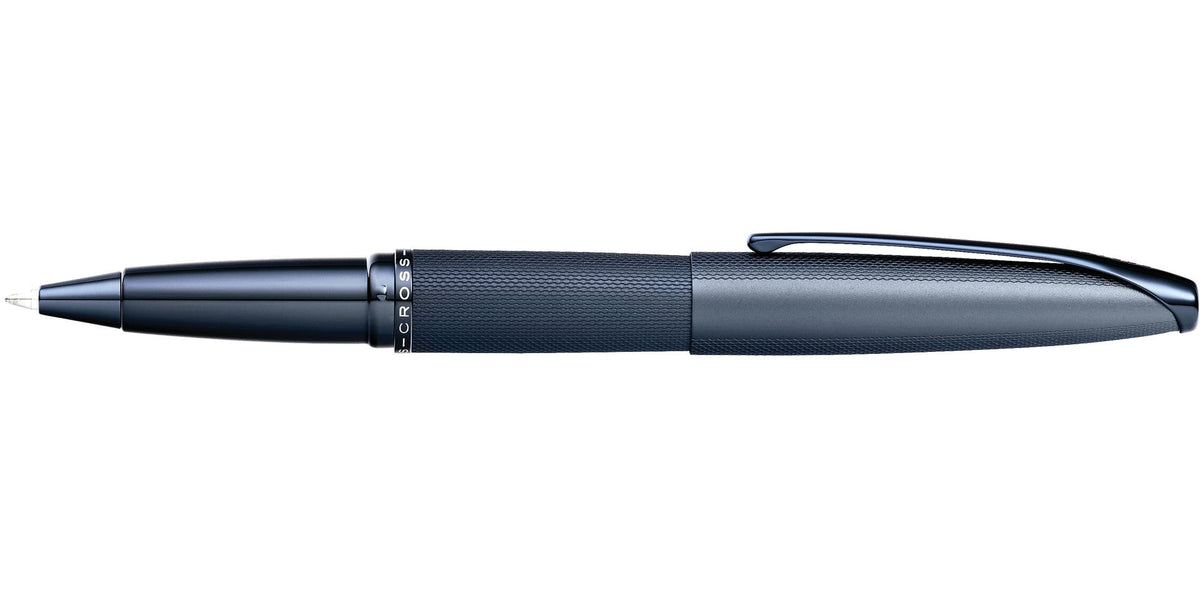 ATX® Sandblasted Dark Blue Rollerball Pen